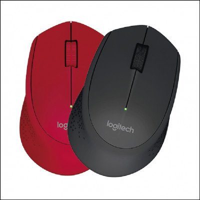 Mouse Sem Fio M280 Azul/Verm. Ligitech