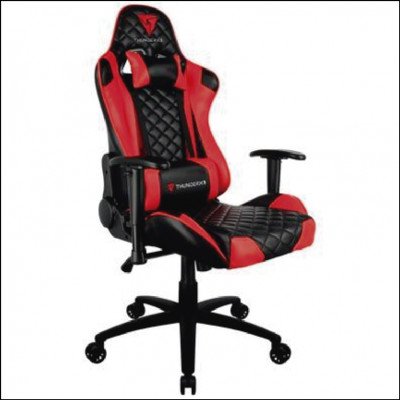Cadeira Gamer ThunderX3 Preto e Vermelho