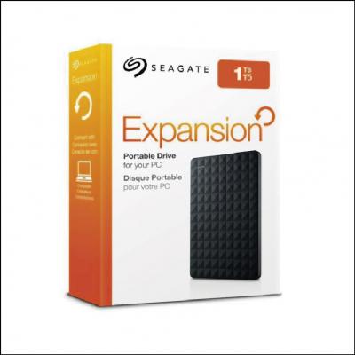 HD Externo Portátil 1TB USB Seagate Expansion