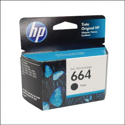 Cartucho HP 664 Preto