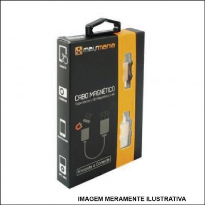 Cabo Micro USB Magnético 2.4A V8 Mais Mania