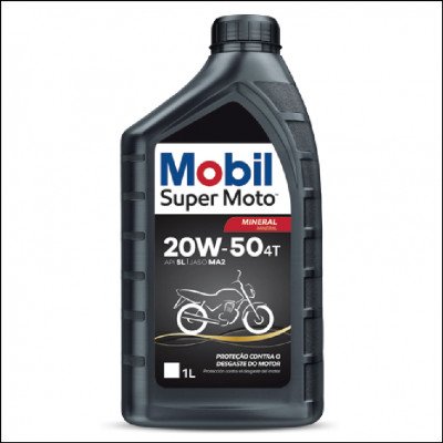Óleo de Motor Mobil Super Moto 4T 20W-50