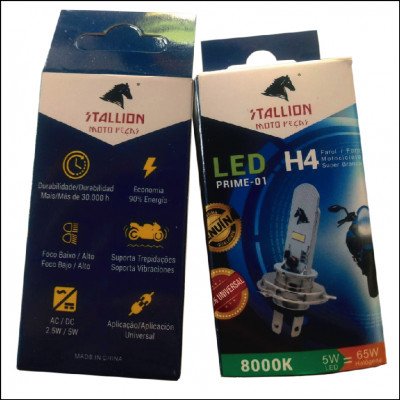 Lâmpada Led H4 Stallion