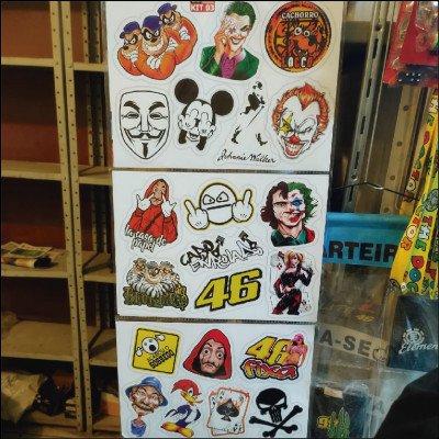 Adesivos Variados