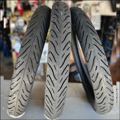 Pneu Traseiro Technic 90/90-18 Com Câmera