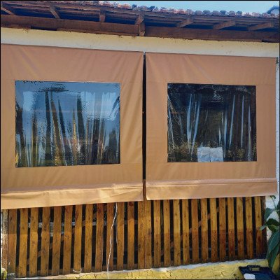 Toldo Cortina Com Visor