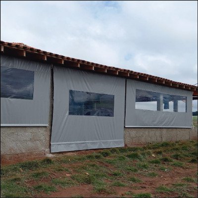 Toldo Cortina Com Visor