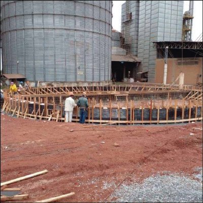 Construção de Base para Silos