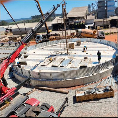 Construção de Silos