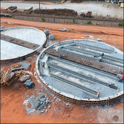 Construção de Silos