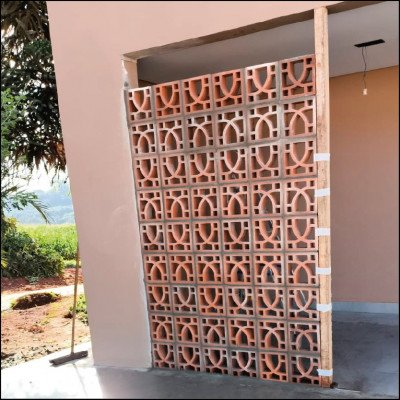 Execução de Parede com Elementos Vazados - imagem 1