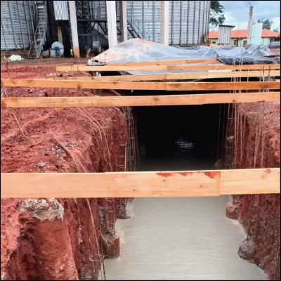 Execução de Galeria de Concreto para Base de Silo