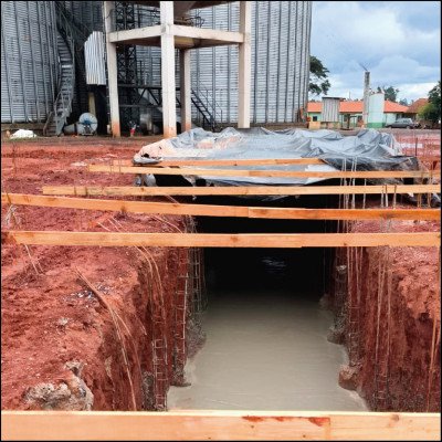 Execução de Galeria de Concreto para Base de Silo - imagem 1