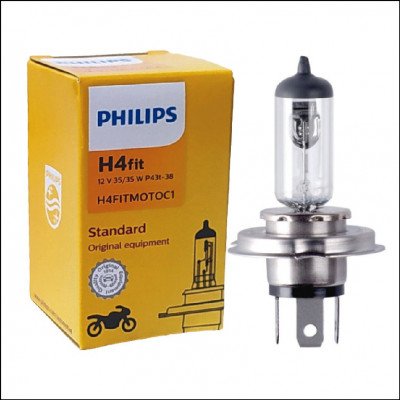 Lâmpada de Farol Philips H4 Fit