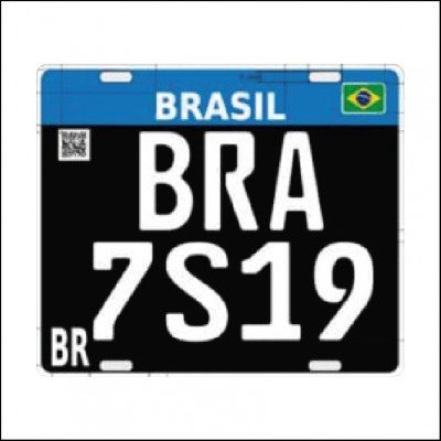 Placa Preta - Colecionador