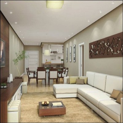 Forro de Gesso Acartonado com Revestimento em Gesso Liso