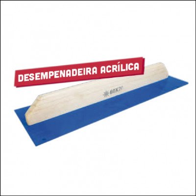 Desempenadeira Acrílica