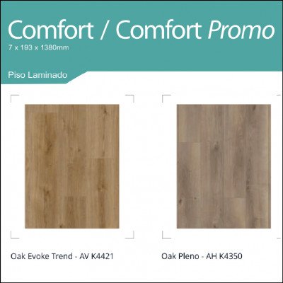 Piso Laminado Comfort Promo