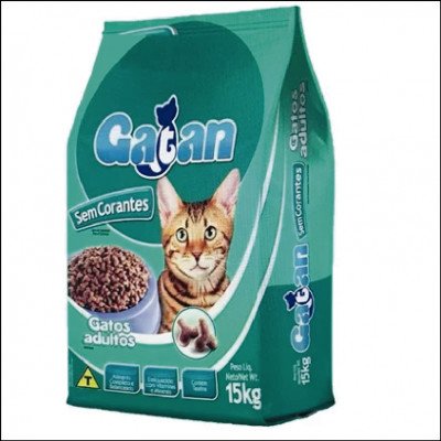Ração Gatan Sem Corante Para Gatos Adultos
