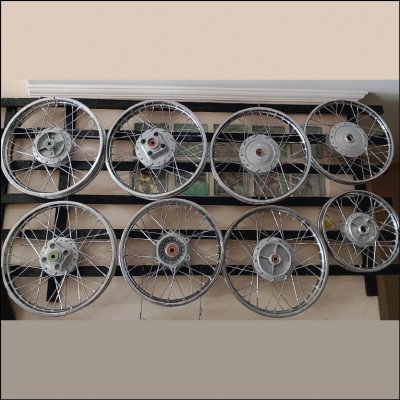 Aro Cromado Completo Raiamento 4 mm Aro 14 ao 21