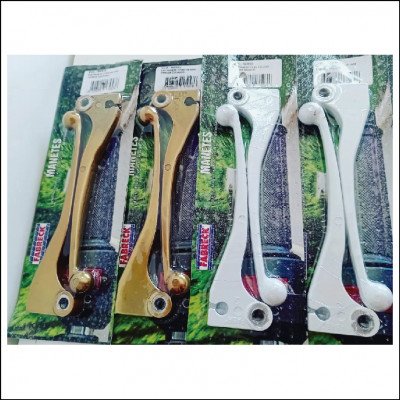 Manete Titan 150 - 2000 Dourado - Branco