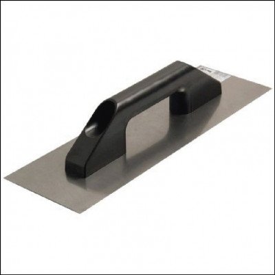 Desempenadeira de Aço Lisa Cabo Plástico