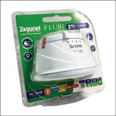 Chuveiro Elétrico Ducha Zagonel 4 Temperaturas Fluir