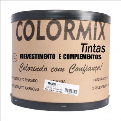 Massa Acrílica Colormix Barrica 25kg