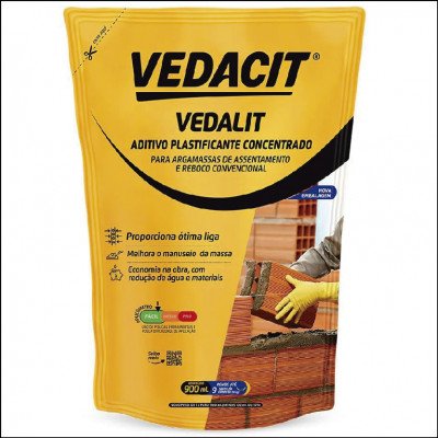 Aditivo Plastificante Vedalit 900ml Vedacit