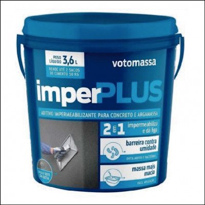 Aditivo Impermeabilizante Imperplus 3,6 Litros