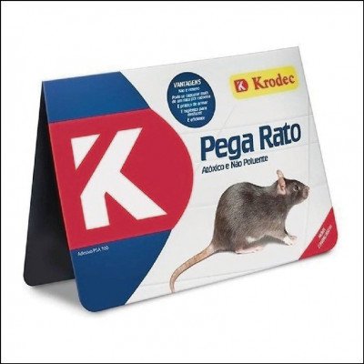 Ratoeira Adesiva Krodec Cola Pega Rato