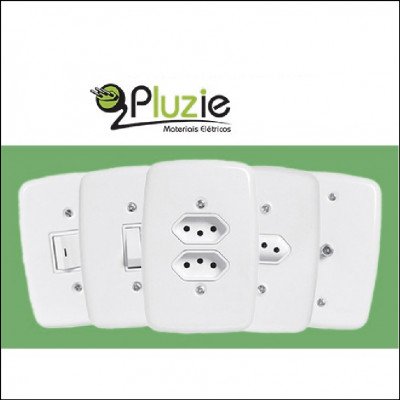 Espelho Para Tomada e Interruptor Pluzie