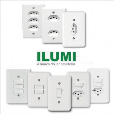 Espelho Para Tomada e Interruptor Ilumi