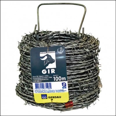 Arame Farpado GIR Gerdau 100 metros