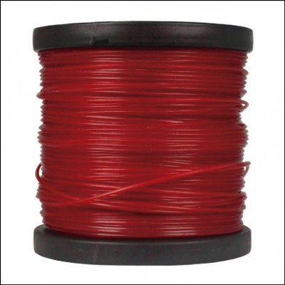 Fio de Nylon para Roçadeiras Vermelho