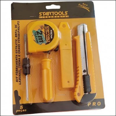 Kit Ferramentas 5 Peças Startools Pro
