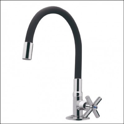 Torneira de Cozinha Tubo Flex Slim Preto Giacon