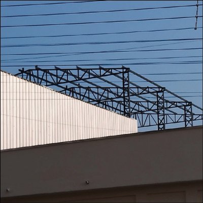 Estrutura Metálica Para Cobertura