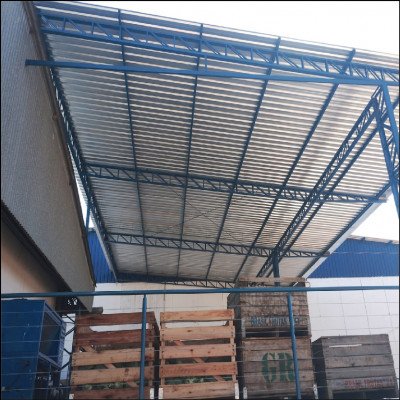 Estrutura Metálica Para Cobertura