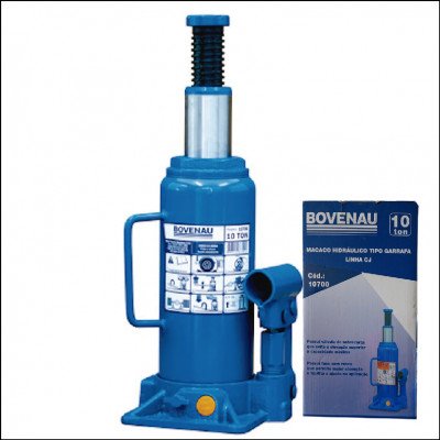 Macaco Garrafa Hidráulico 10 Toneladas  Bovenau