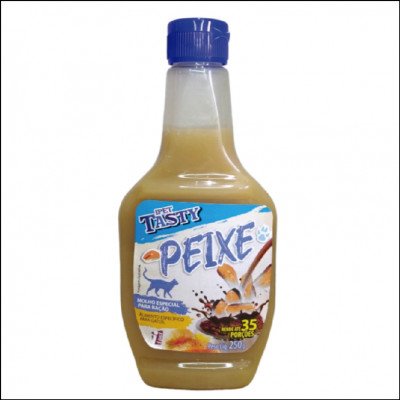 Molho Tasty Peixe Especial para Ração Gatos