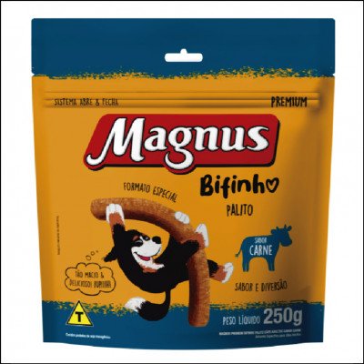 Bifinho Magnus Palito Sabor Carne 250g