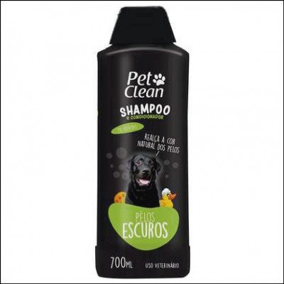 Shampoo e Condicionador Pet Clean Pelos Escuros
