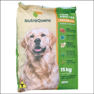 Ração Nutraquero Cães Adulto Carne e Cereais
