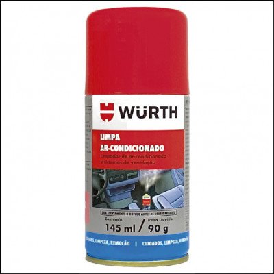 Limpa Ar Condicionado Automotivo Wurth