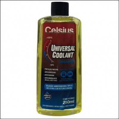 Aditivo Universal Coolant Orgânico Celsius 250ml