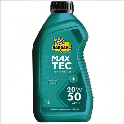 Óleo Lubrificante Maxtec 20W50 Mineral 1L Bardahl