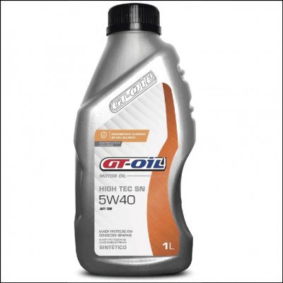 Óleo Lubrificante Sintético 5w40 Gt-Oil