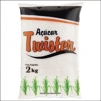 Açúcar Cristal Twister 2kg