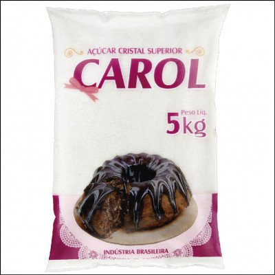 Açúcar Cristal Carol 5kg